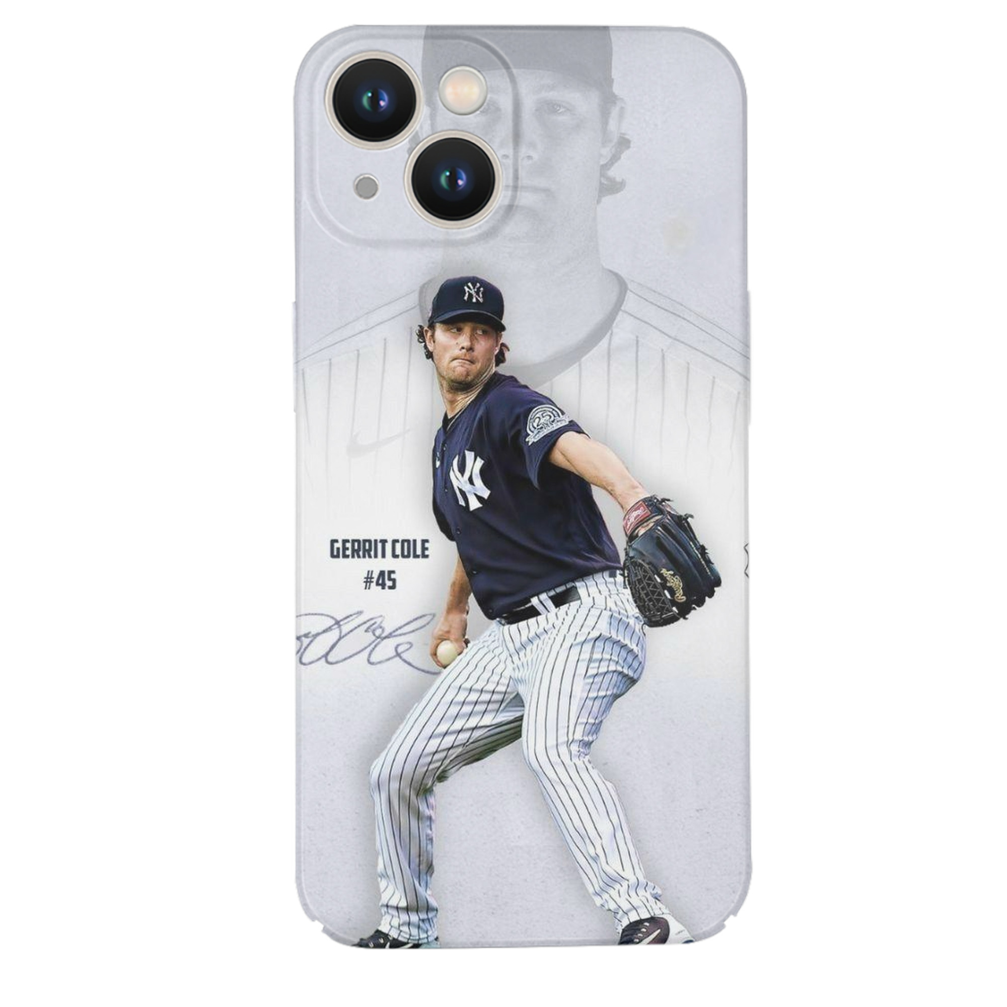 Gerrit Cole 17 IPhone 14 Series Full-Cover Hard Case – Shockproof With Raised Camera Protection – Precise Cutouts, Wireless Charging Compatible – Durable, Anti-Yellowing, Easy To Clean